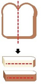 エイプリルフールに！デザート風プレートの手順