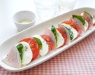 '冷やしトマトとハムのカプレーゼの手順