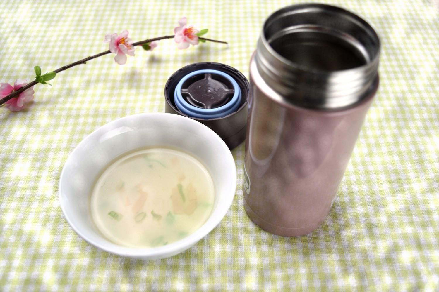 ５分で出来る！水筒中華スープ