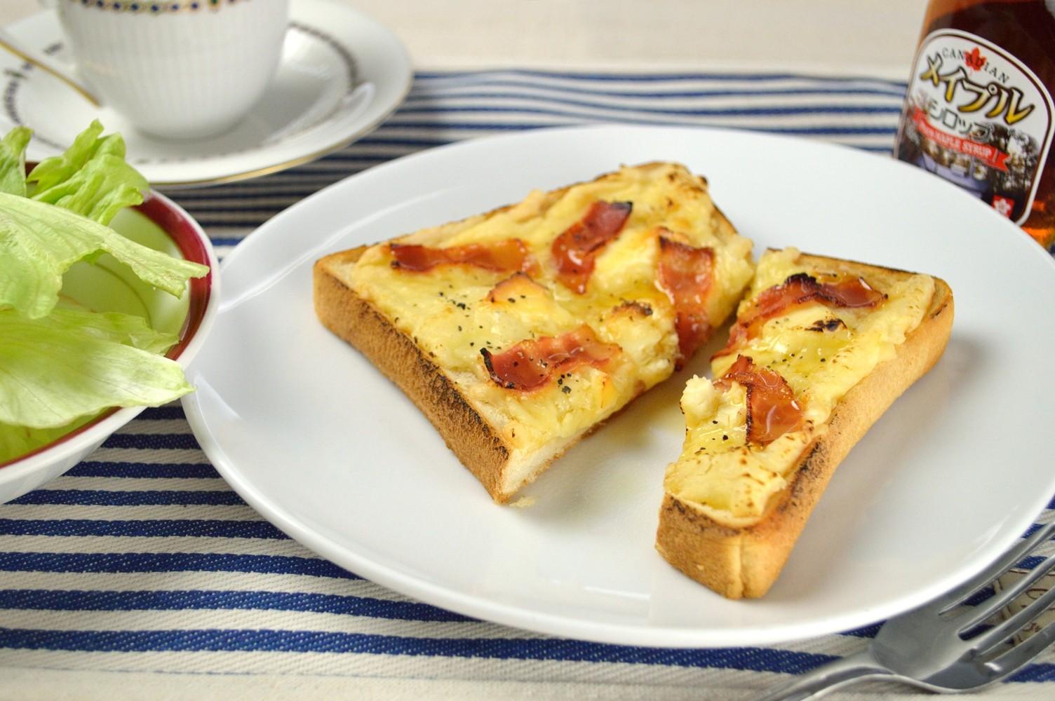 とろける♡チーズメープルトースト